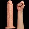Dildo Realistic Extra Long, Natural, 28 cm, Lovetoy