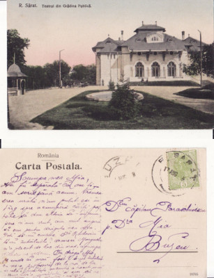 Ramnicu Sarat - Teatrul din Gradina Publica foto