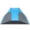 Cort plaja si picnic deschis Sersimo, protectie UV, 220x115x120cm, albastru gri Household NewTrend