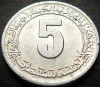 Moneda FAO 5 CENTIMES - ALGERIA, anul 1974 * cod 4361, Africa