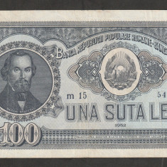 Romania, 100 lei 1952_m15 542724