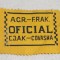 FANION Emblema - matricola - ecuson - OFICIAL - ACR - FRAK - CJAK - Covasna