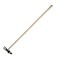 Sapaliga, forjata, cu coada lemn, 2 dinti, 300 g, 120 cm GartenVIP DiyLine