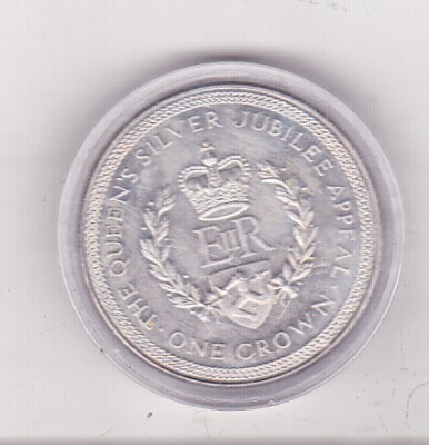 bnk mnd Insula Man - 1 crown 1977 foto