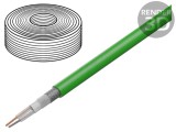Cablu Microfon Verde OFC 2x0,35mm&sup2;