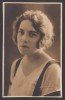 Fotografie tip Carte Postala - Tanara in studio - atelier Foto Arte I. Mencer Pitesti, Necirculata