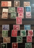 Cumpara ieftin Lot timbre Germania Deutsches Reich / Gro&szlig;deutsches Reich 1939&ndash;1945 &ndash; Luftpost, RAD, Semipostale, Hitler, Tag der Briefmarke &ndash; 25+ exemplare