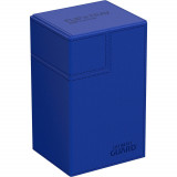 Cutie Depozitare Ultimate Guard Flip&#039;n&#039;Tray 80+ XenoSkin Monocolor - Albastru