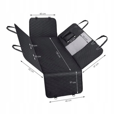 Husa auto de scaun pentru transport animale XM90175 foto
