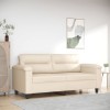 Canapea 2 locuri Gossi, bej, 140 cm, microfibra, living,relaxare,design modern