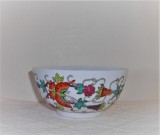 Bol (won) portelan chinezesc decorat manual - Famille rose - Zhongguo Jingdezhen