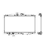 Radiator racire Honda Accord, 10.2002-2008, Motorizare 2.0 114kw Benzina, tip climatizare Cu/fara AC, cutie Manuala, tip Toyo, diametru intrare/iesir