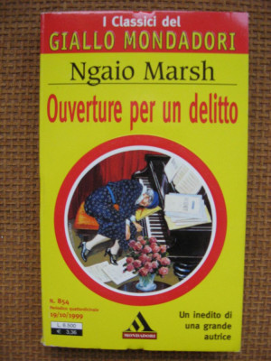 Ngaio Marsh - Overture per un delitto (in limba italiana) foto