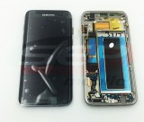 LCD+Touchscreen cu Rama Samsung Galaxy S7 edge / G935F BLACK original