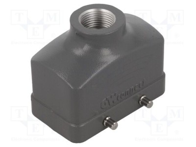 Carcasă metalică MOLEX HDC 10B pentru conectori, cablu drept M20 foto