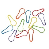 Set 150 ace de siguranta colorate, lungime 22 mm, Crisalida