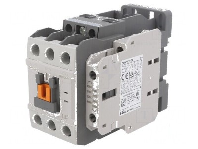 Contactor 3-polar cu contacte auxiliare 24VAC 40A foto