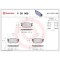 Placute frana Hyundai I20 I (Pb Pbt) 08.08-12.15, Fata, BREMBO