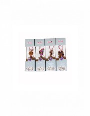 Set 4 martisoare tip brosa cu diferite modele colorate pentru 1 si 8 martie