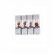 Set 4 martisoare tip brosa cu diferite modele colorate pentru 1 si 8 martie