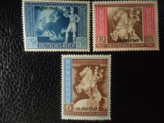 Germania,Reich-COngresul postelor-serie completa,nestampilate foto