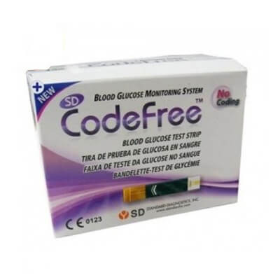 Teste de glicemie - CodeFree, 50 bucăți, D&amp;amp;G Group foto