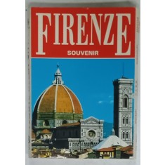 FIRENZE , SOUVENIR , MINIALBUM CU FOTOGRAFII COLOR , FORMAT ARMONICA , TEXT MULTILINGV , ANII &#039;90