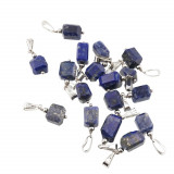 Pandantiv fatetat manual cu lapis lazuli 9-10mm, Stonemania Bijou