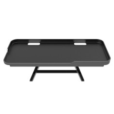 Raft reglabil Sofia CONCEPT&reg; pentru Televizor, Monitor, 30x12.5x10 cm, Abs ecologic, Black