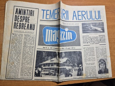 magazin 8 ianuarie 1966-temerarii aerului foto