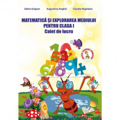 Matematica si explorarea mediului. Caiet de lucru pentru clasa I - Adina Grigore, Augustina Anghel, Claudia Negritoiu foto