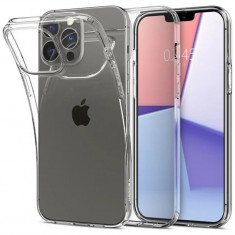 Husa Cover Silicon Mat 3mk pentru iPhone 13 Pro Max Transparent foto