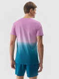Tricou cu imprimeu pentru bărbați - mov, 4F Sportswear