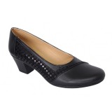 Pantofi dama comozi si eleganti din piele naturala Negru - MVS71N