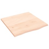 Cumpara ieftin Blat de masa, 60x60x2 cm, lemn masiv de stejar netratat