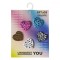 Jibbitz Crocs Leopard Animal Print Heart 5 Pack