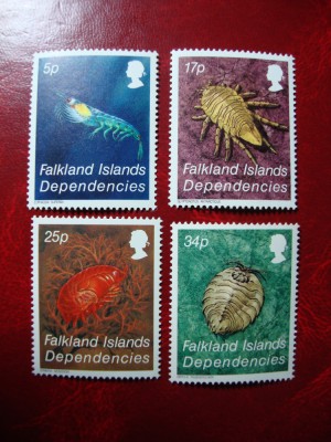 FALKLAND DEPENDENCIES SERIE MNH foto