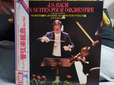 Vinil &amp;quot;Japan Press&amp;quot;J.S.Bach Les Suites Pour Orcheste (EX) foto