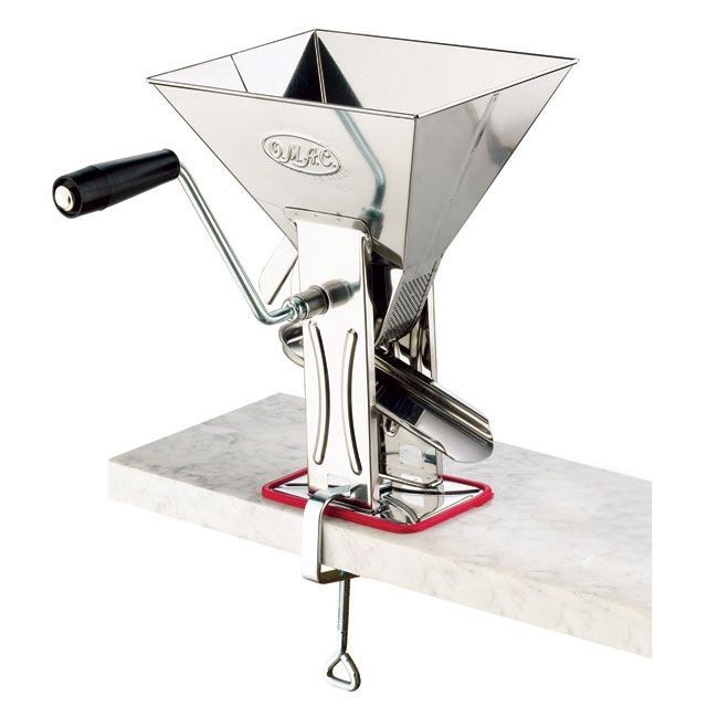 Masina de tocat rosii inox Velocissima Handy KitchenServ Masina de tocat rosii inox Velocissima Handy KitchenServ