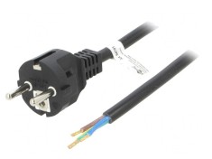 Cablu Alimentare Schuko 2m Negru 16A 250V