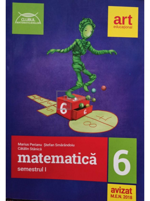 Marius Perianu - Matematica clasa a VI-a, semestrul I (editia 2018)