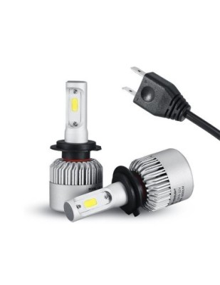 Set 2 leduri H7 Canbus, 4300K, putere 72W, luminozitate 8000 Lm, 12V - 24V foto