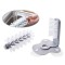 Perie dubla pentru spalare pahare si recipiente, interior/exterior, fixare cu ventuza, 18cm FMD260