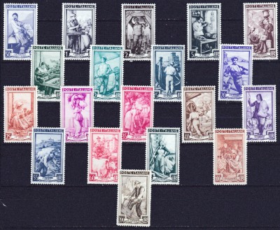 DB1 Italia 1950 Ocupatii Regionale 19 v. MNH foto