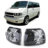 Indicator transparent negru pentru VW Bus T4 Multivan Caravelle din 96 Performance AutoTuning