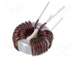 Inductor FERYSTER THT 2,2mH 230VAC 30A 4m&Omega; 21x12mm 10kHz