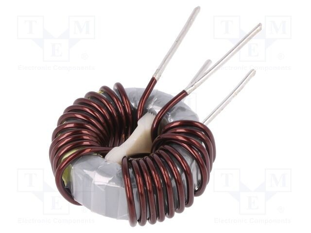 Inductor FERYSTER THT 2,2mH 230VAC 30A 4m&Omega; 21x12mm 10kHz
