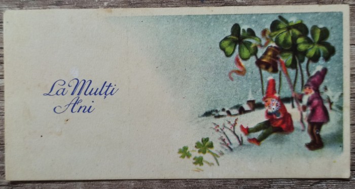 Felicitare interbelica