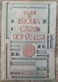 Pagini din istoria cartii romanesti - Dan Simonescu, Gheorghe Buluta