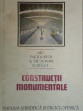 CONSTRUCTII MONUMENTALE de DINU-TEODOR CONSTANTINESCU,BUC.1989